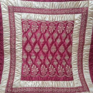 Luxury 14-Piece Bridal Razai Set – Premium Jacquard & Silk Bedding