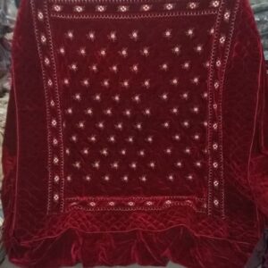 Luxury Wedding 14-Piece Bridal Razai Set – Premium Jacquard & Silk Wedding Bedding